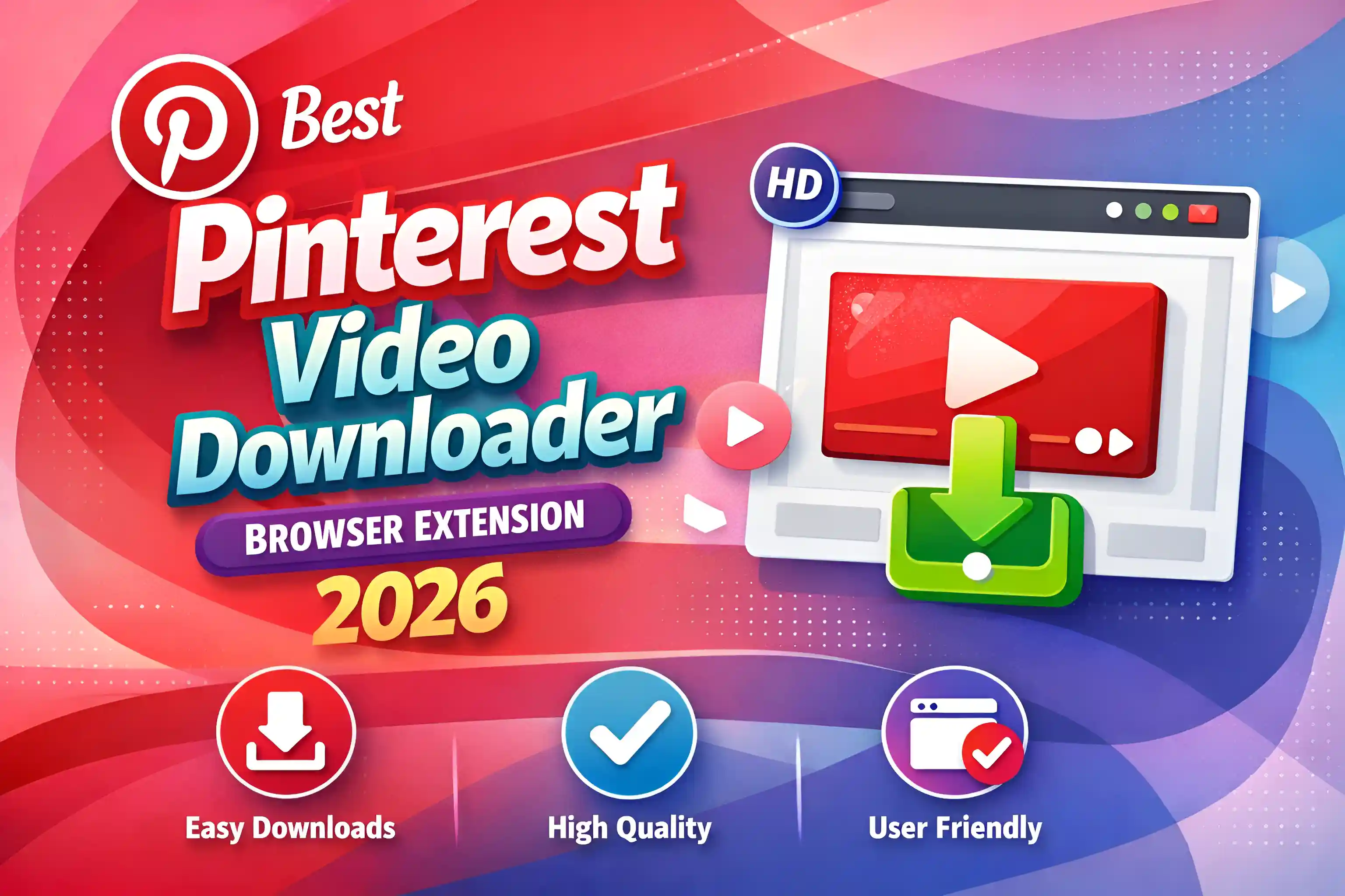 Best Pinterest Video Downloader Browser Extension 2026