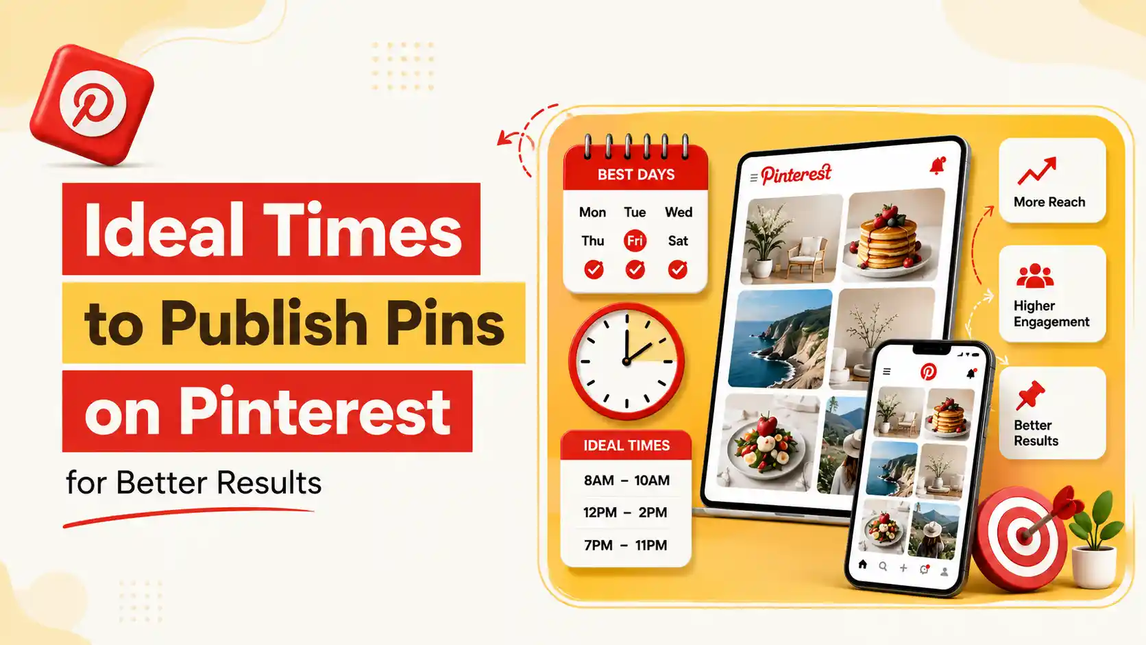 Ideal Times to Publish Pins on Pinterest for Better Results
